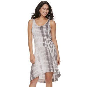 Women's Juicy Couture Tie-Dyed Knit Gathered Dress